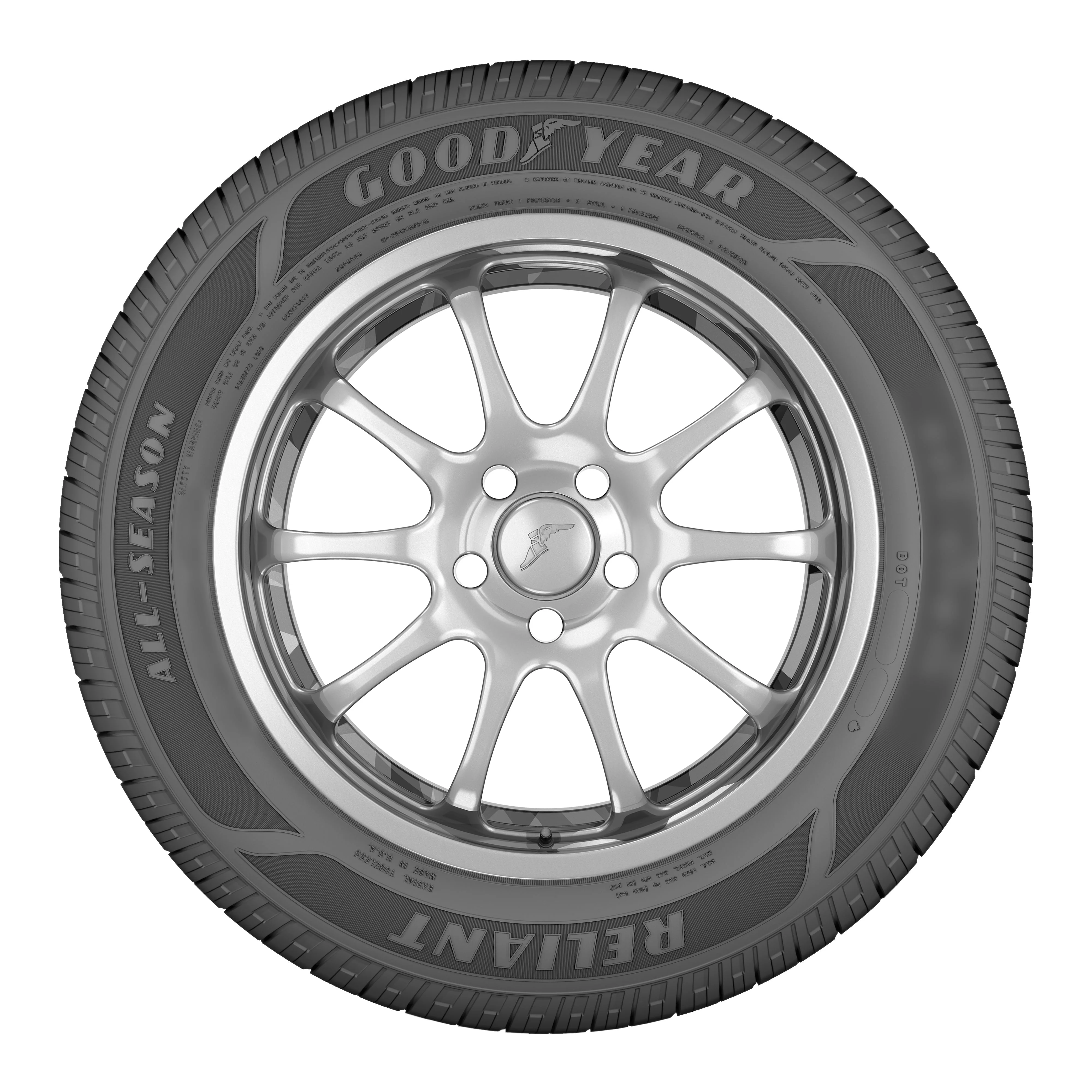 Goodyear Reliant All Season 225/65R17 102H All Season Tire