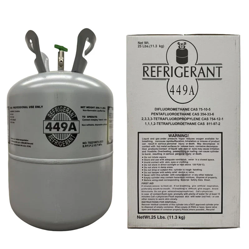 25LB R449A R-449A Freon Refrigerant Gas