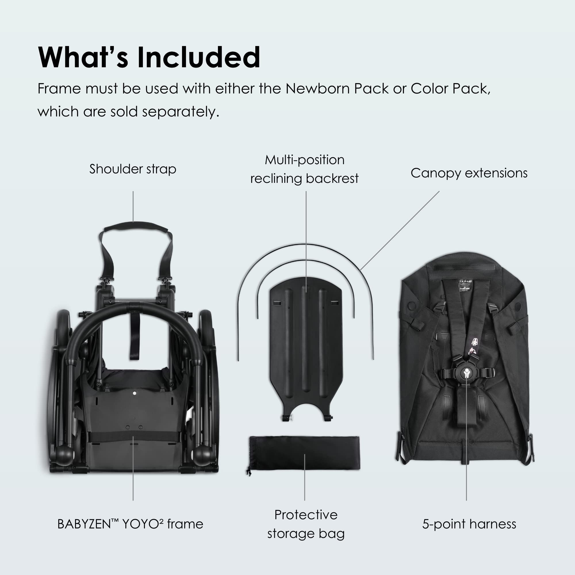 Babyzen Yoyo2 Stroller Frame Us