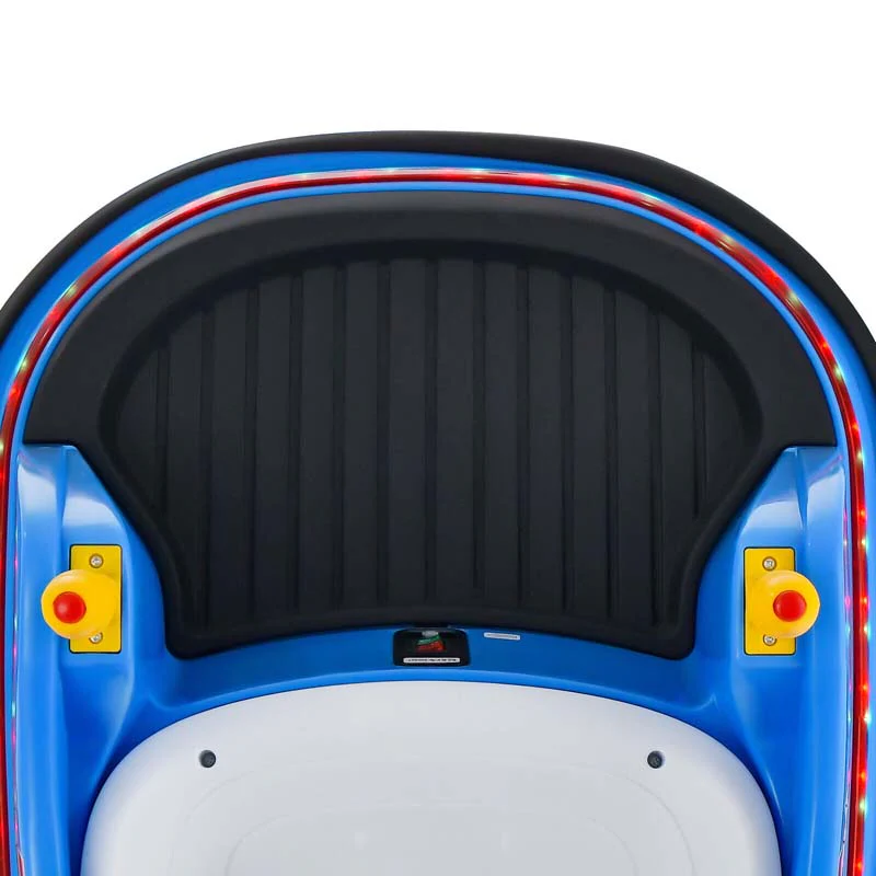 12V Toddler Bumping Car Battery Powered Baby Ride On Bumper Car With Dual Joysticks Flashing Led Light Amp 360 Degree Spin